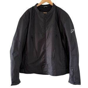 Fulmer Motorcycle Jacket Men’s 4X Removable Pads Black Coat